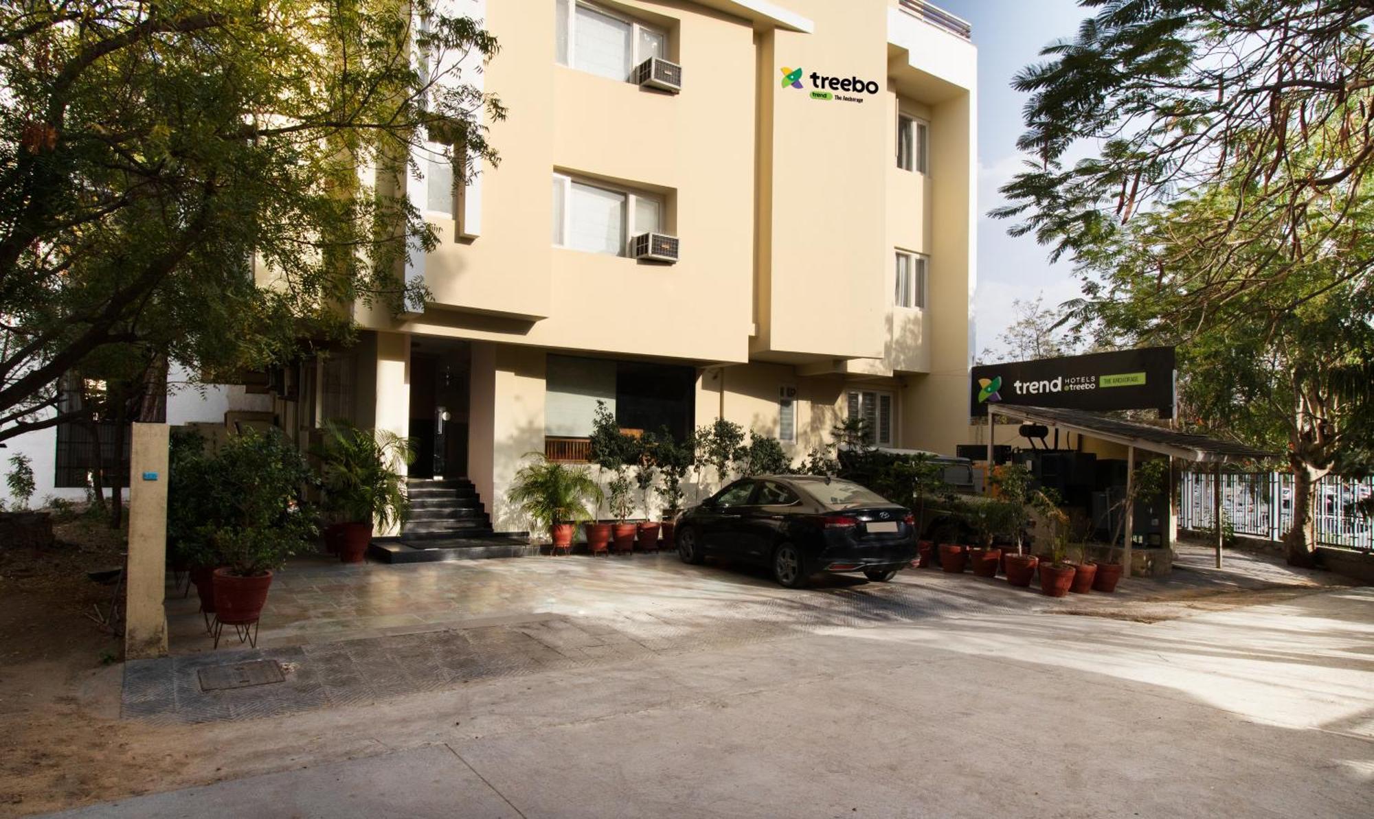 Hotel Treebo The Anchorage Malviya Nagar Jaipur Exterior foto